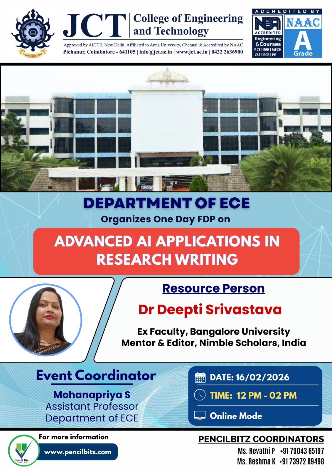  JCT College of Engineering and Technology 